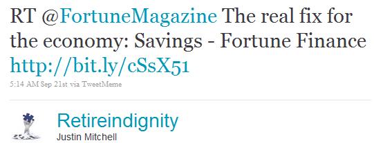 twitter marketing using fortune magazine