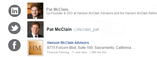 Patrick McClain | Hanson McClain Advisors 
