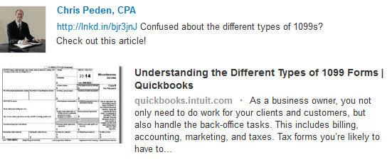Chris Peden, Certified Public Accountant > Quickbooks site