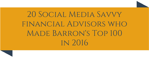 barrons top 100 social media savvy