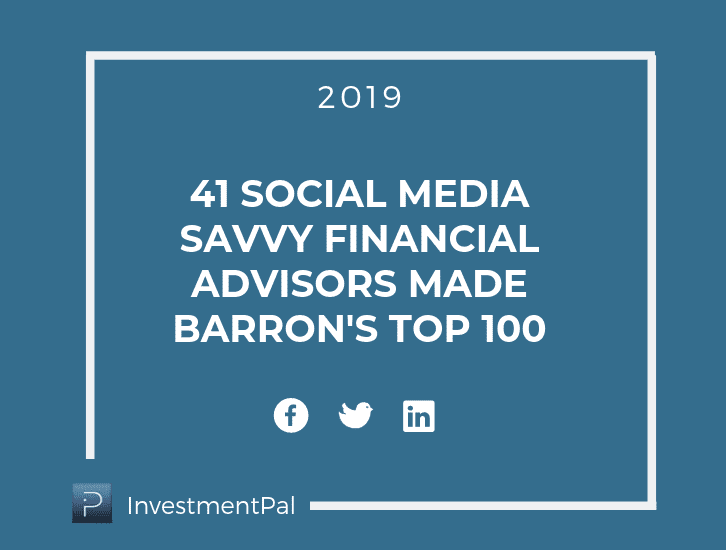 41 social media financial advisors made barron's top 100 in 2019